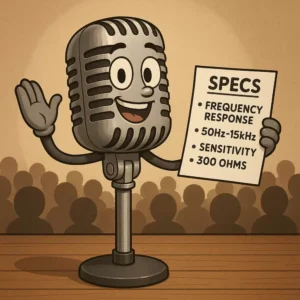 자기소개하는 마이크