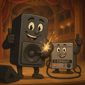 CrownPowerAmp-and-Speaker