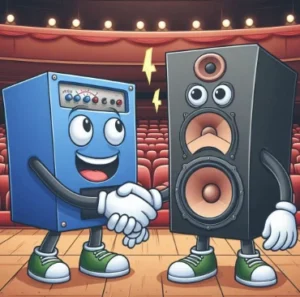 파워앰프와 스피커