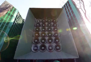 대북 확성기 방송용 혼 스피커 어레이